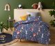 Nature Forest Glow in the Dark Comforter Set by Happy Kids