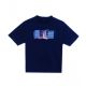 Next Let's Go Fishing Embroidered Blue T-Shirt