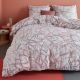 October Leaf Nude Cotton Percale Quilt Cover Set by Bedding House