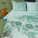 Oilily Amelie Sits Mix Green Cotton Sateen Quilt Cover Set by Bedding House