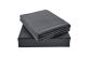 100% Natural Bamboo Queen Bed Sheets Set Charcoal