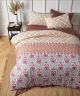 Pippa Printed Microfibre Quilt Cover Set by Big Sleep 