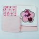 Raspberry Garden Cradle Sheet Set by Amani Bebe