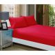 Red 1000TC Ultra Soft 3-Piece Fitted Sheet & 2 Pillowcases Set by Fabric Fantastic