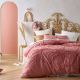Rosa Dusty Pink Quilt Cover Set by Vintage Design