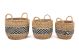 Sadar Handmade Seagrass Basket by Fab Rug
