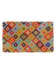 Saman Multicolour 100% Coir Door Mat by Fab Rugs