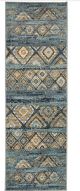 Oxford 430 Blue Runner By Rug Culture