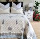 Palm & Pine Reversible Quilt by Kolka
