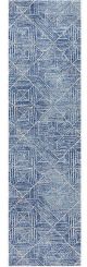 Oasis 457 Navy Runner by Rug Culture