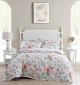 Breezy Florl Coral Quilt Cover Set by Laura Ashley