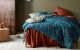 Lisa Teal Printed Cotton Quilt Cover Set by Accessorize 