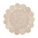 Tern Jute Round Placemat by Fab Rugs