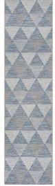 Terrace 5503 Blue Runner by Rug Culture