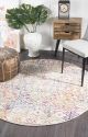 Oasis 456 Multi Round By Rug Culture 