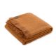 Toffee Mohair Throw by St Albans