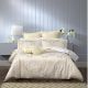 Trieste Ivory Quilt Cover Set by Bianca