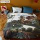Voyage Green Cotton Quilt Cover Set by Bedding House
