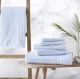 Sienna Snow Blue Cashmere 6 (Pack )Towel Set by Laura Ashley