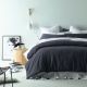 Slate Waffle Quilt Cover Set by Accessorize