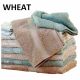 Wheat Organic Cotton Pack 2 Bath & 1 Hand Towels