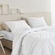 White Basic Organic Cotton Quilt Cover Set by VTWonen