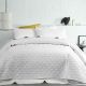 White Opaco Coverlet Set by Accessorize