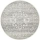 Chrome Addison Silver Round by Rug Culture
