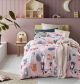 Miaow Glow in the Dark Quilt Cover Set by Happy Kids