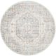 Mayfair Lorissa Silver Round by Rug Culture
