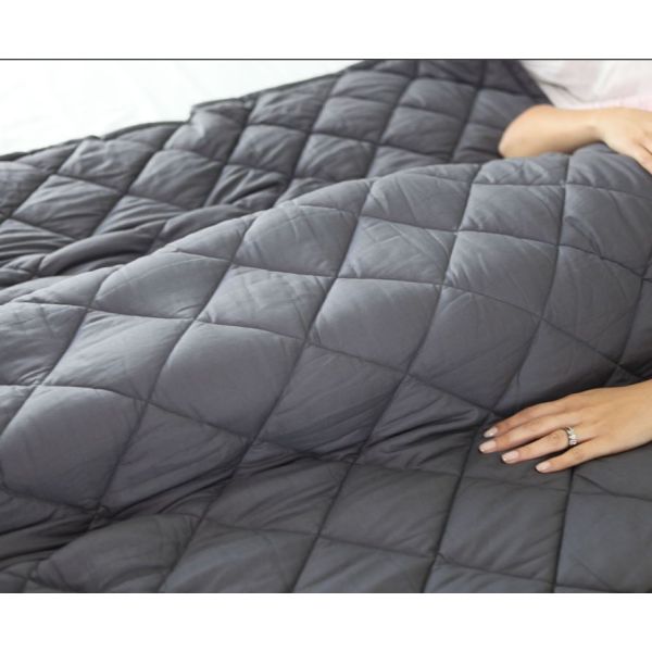Dark Grey Hotto Comfort Weighted Blanket