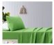 Green Plain Dyed Microfibre Sheet Sets by Happy Kids