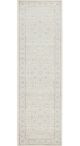 Evoke 261 White Runner by Rug Culture