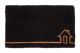 Ghar Black 100% Coir Door Mat by Fab Rugs (1)