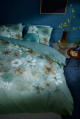 Lou Blue Green Quilt Cover Set by Bedding House