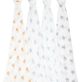 Animal kingdom Organic 4-pack swaddles by Aden and Anais