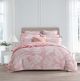 Palm Tree Jacquard Clay Quilt Cover Set by Renee Taylor