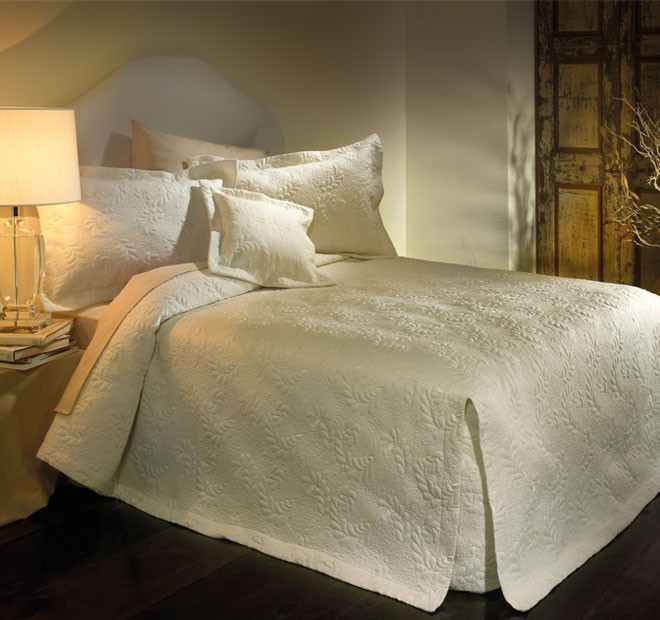 buy online Kacey Cream Bedspreads By Bianca